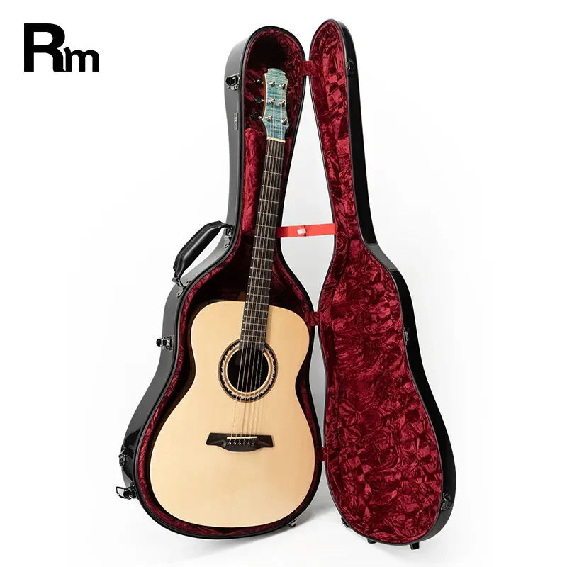 SUN-DFGC-BK Black Anti-Collision Pressure Moisture Proof 40 41 Inch Universal Folk Guitar Case Piano Case
