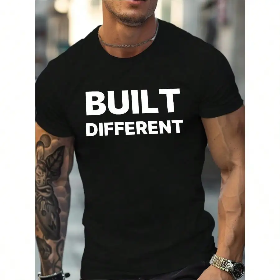 

[Cotton Casual Tee] Pure Cotton Men'S Casual T-Shirt - Comfortable, Breathable,