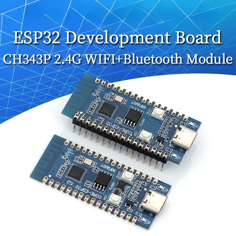 ESP32-C3 Core Board Development Board 2.4G WIFI Bluetooth-compatible Module CH343P 32Pin for Verifying ESP32C3 Chip Function