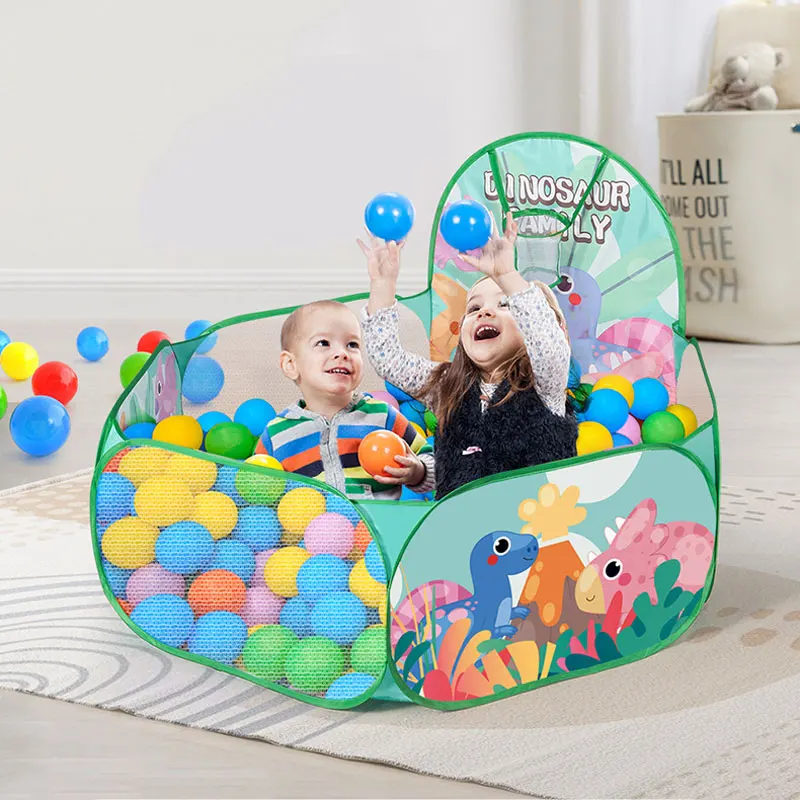 Draagbare Kindertent Cartoon Ballenbad Voor Kinderen Indoor Baby Tent Kids Play House Kind Tipi Tent Ball Pool Speelgoed