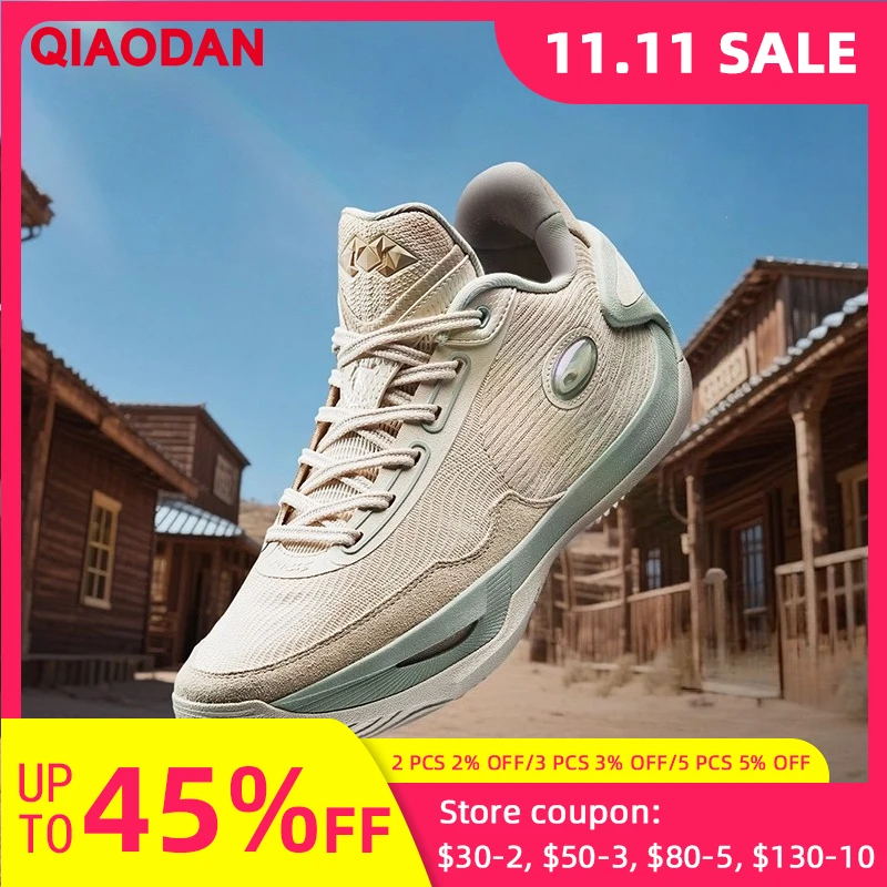 

QIAODAN Men's Carbon Plate Basketball Shoes 2025 New Rebound Shock-Absorbing Low-Top Professional Sneakers QDA013251199