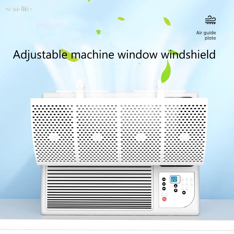 Window type air conditioner wind deflector air guide cover universal air for postpartum use wind deflector adjustable direction