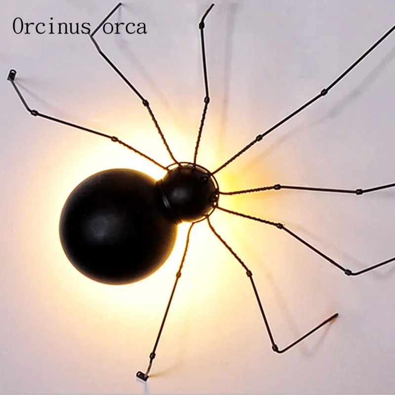 Creative personality insect wall lamp bar restaurant hallway  wall lamp fashion design studio bedroom background wall lamp