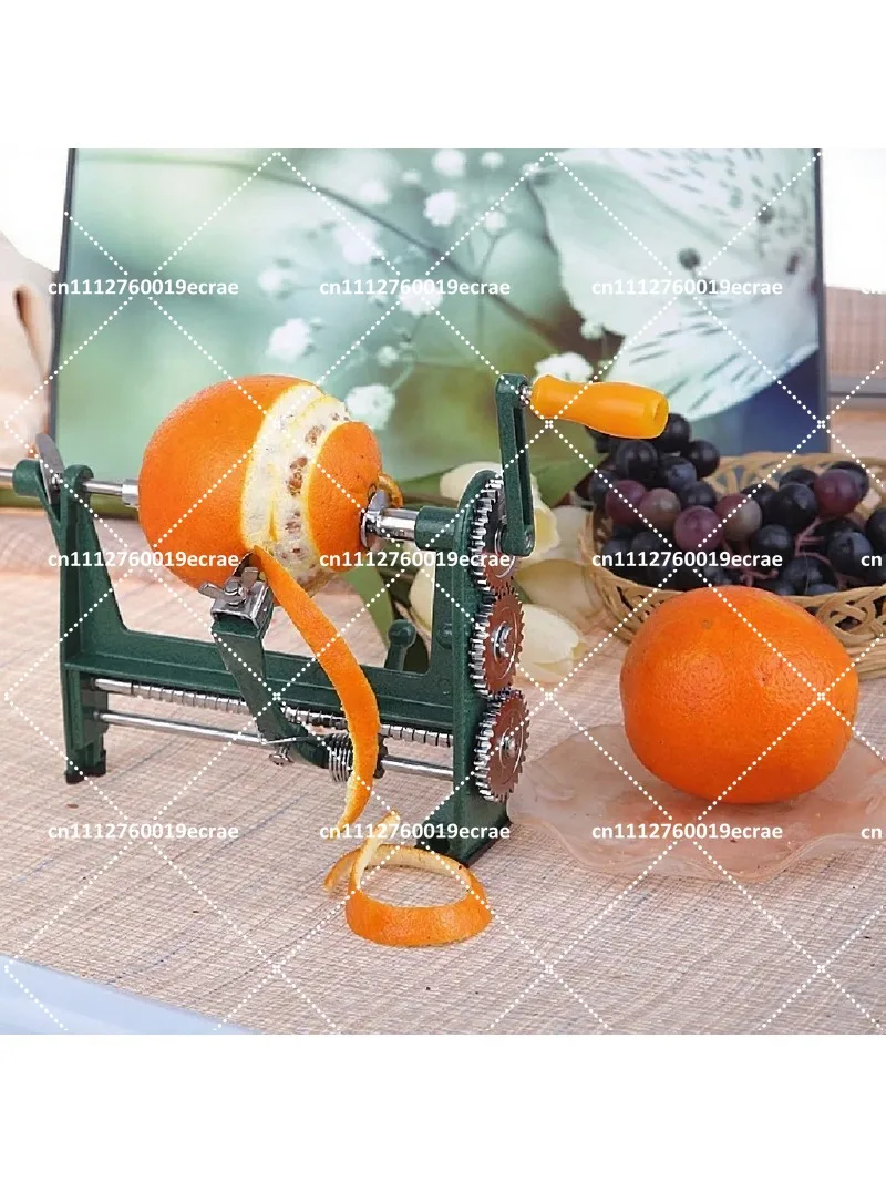 Manual Aluminum Alloy Fruit Peeler Orange Speed Peeler Metal Peeling Tool