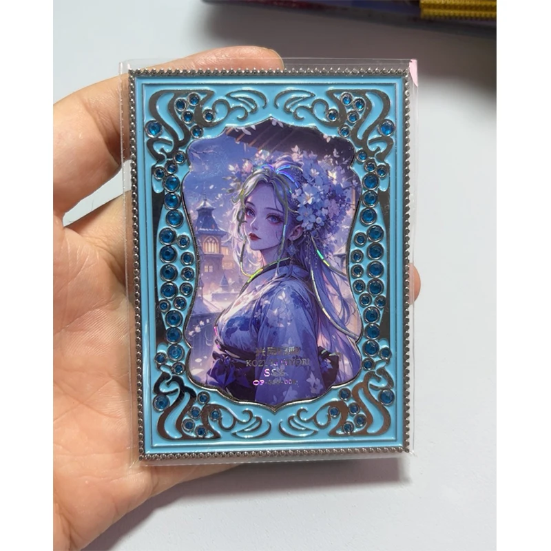 Anime One Piece Nico Robin Boa Hancock Yamato Vivi Uta Reiju Rare Diamond Card Collection Cards Birthday Gifts Children\'s Toys