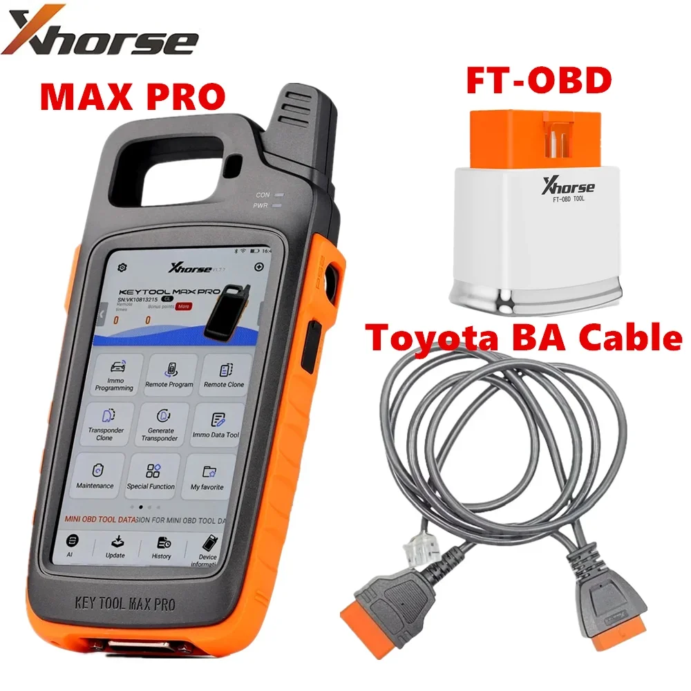 Xhorse Key Tool Max Pro VVDI BA All Keys Lost Adapter for Toyota XD8ABAGL KD8ABAGL for VVDI Key Tool Plus and FT-Mini OBD Tool