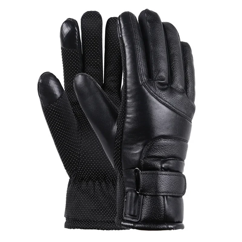 Winter Riding Skiing Antifreeze Travel Heating Gloves Electric Vehicle USB Motorcycle Riding Thermal Heating Gloves