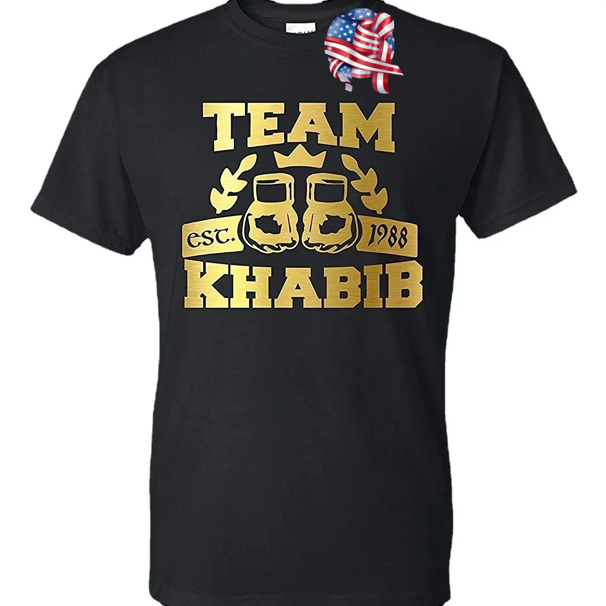 Fashionable Team Khabib EST 1988 MMA Fighting Training T-Shirt 100% Cotton O-Neck Short Sleeve Men's T Shirt New Size S-3XL