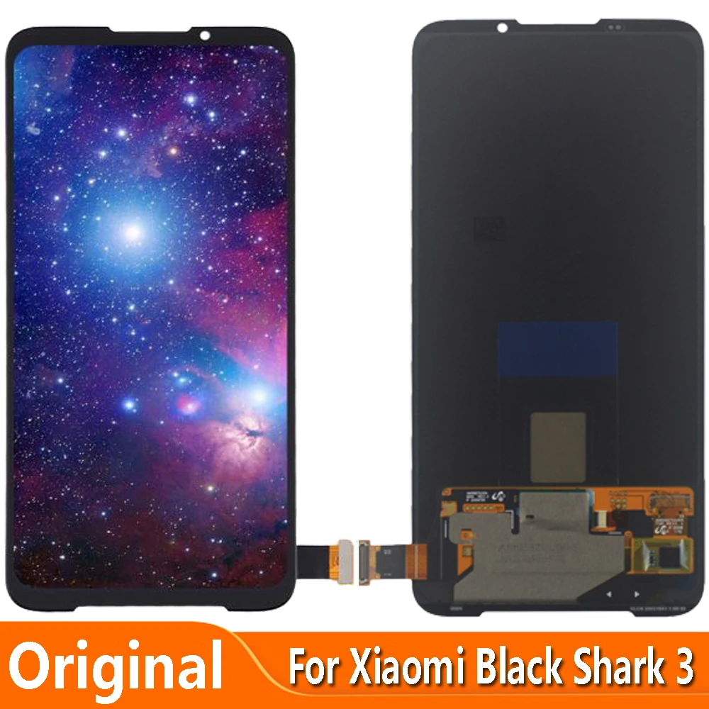 Original For Xiaomi Black Shark 3 LCD Display Touch Digitizer Screen Replacement KLE-H0 KLE-A0 LCD AMOLED Assembly Parts Best chris rea still so far to go the best of 2cd