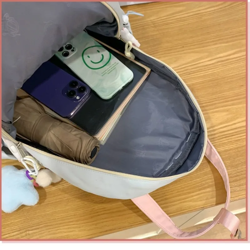 Ita Backpack Autumn High-capacity Canvas School Bag Transparent Preppy Style Girls Rucksack Teenage Display Bolsa Mujer Сумка