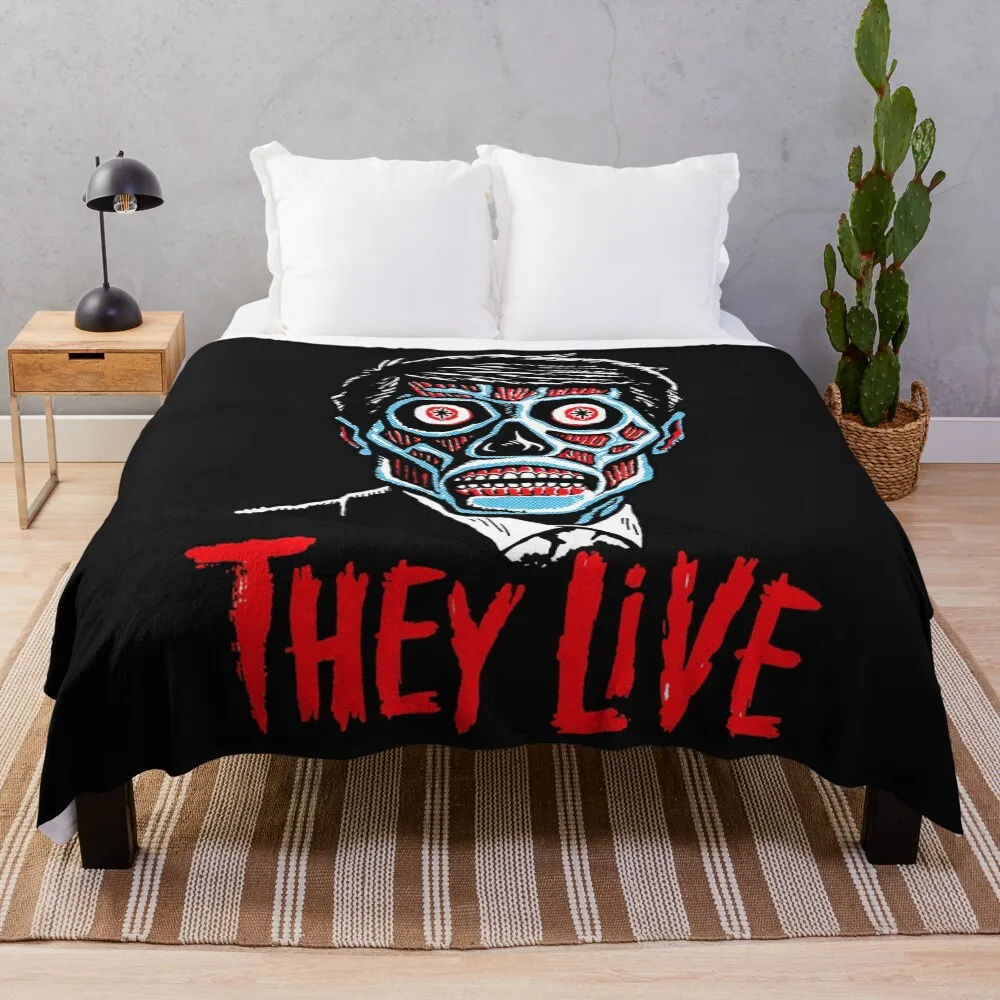 

THEY LIVE!!! Essential Throw Blanket Lightweight Warm Blanket for Indoor Outdoor Use
