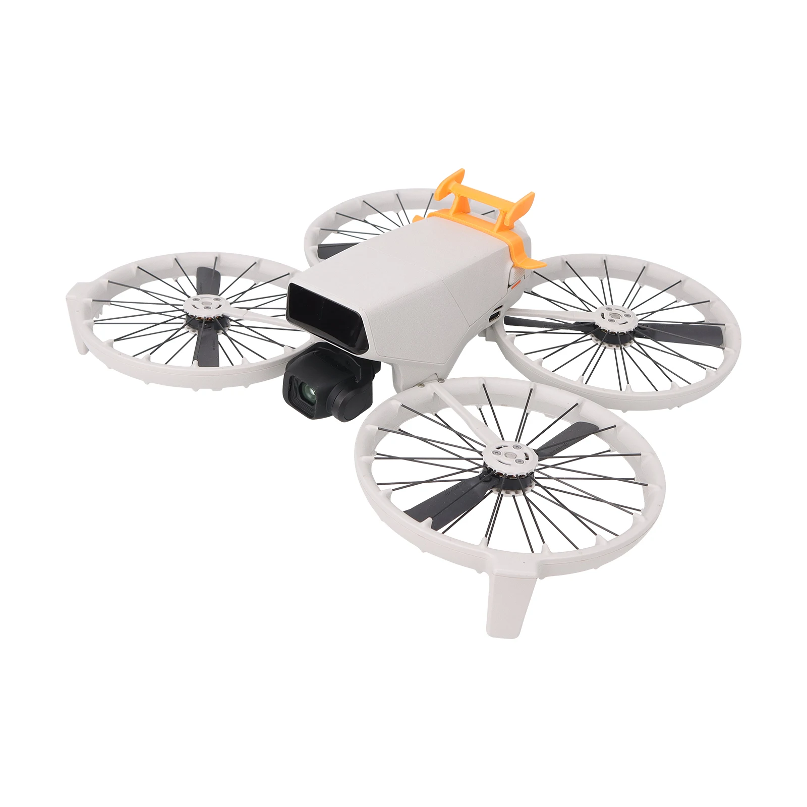 Tail Wing For DJI flip Anti-scratch Anti-fall Reduce Resistance Airflow Dynamic Drone Tail Buckle Install