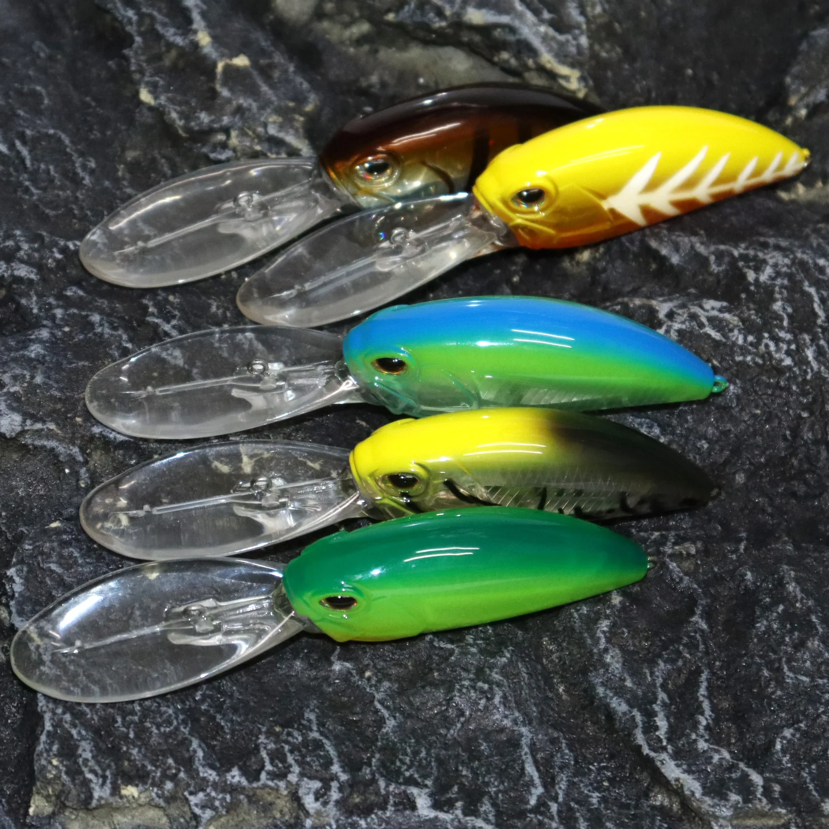 Chan\'s Huang New Arrival 1PCS Deep Water Crankbait 15CM 41.5G Artificial Floating Crank Hard Bait Wobblers For Fishing Tackle