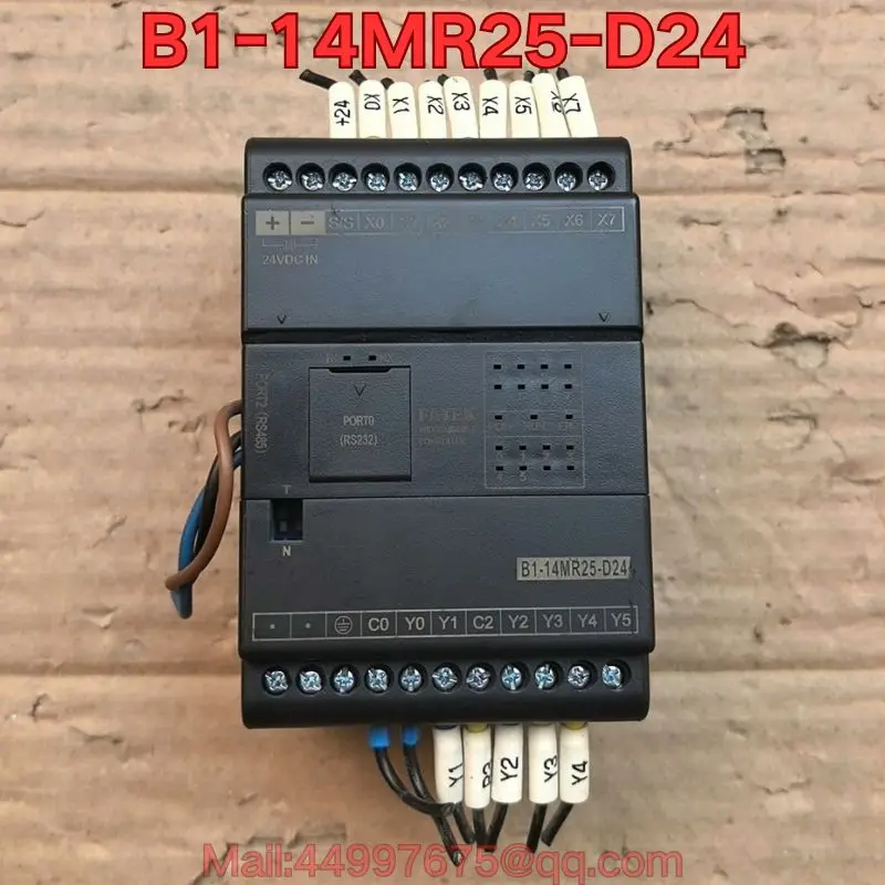 

Second-hand B1-14MR25-D24 PLC controller functional test is normal