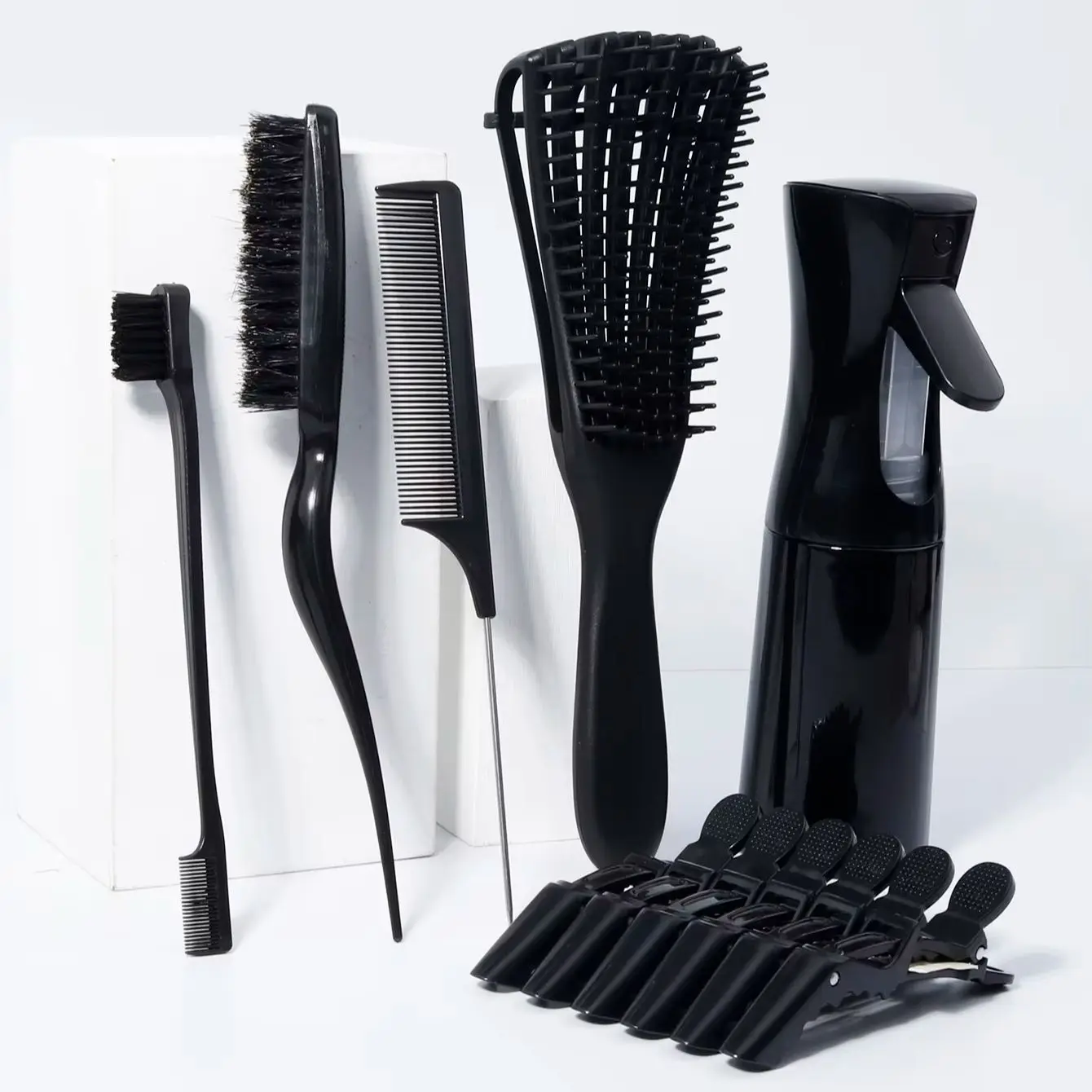 conjunto-de-11-pecas-de-ferramentas-para-pentear-o-cabelo-presilha-jacare-escova-modeladora-borrifador-conjunto-de-pentes-escovas-para-pentear-especial-para-perucas-de-cabelo-natural