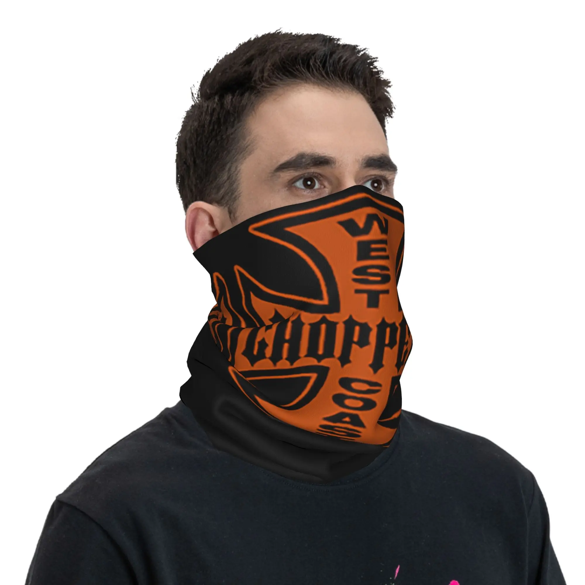 

West Coast Iron Cross C-Chopperes-S Bandana Neck Cover Printed Mask Scarf Multi-use Cycling Scarf Outdoor Sports Unisex Adult