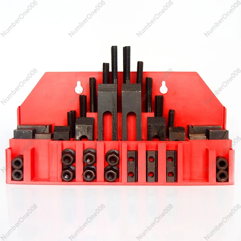 

M10 58-Piece Pressure Block Hardened Fixture Combination Iron Code Center Pressure Block Milling Machine Pressure Plate Suit