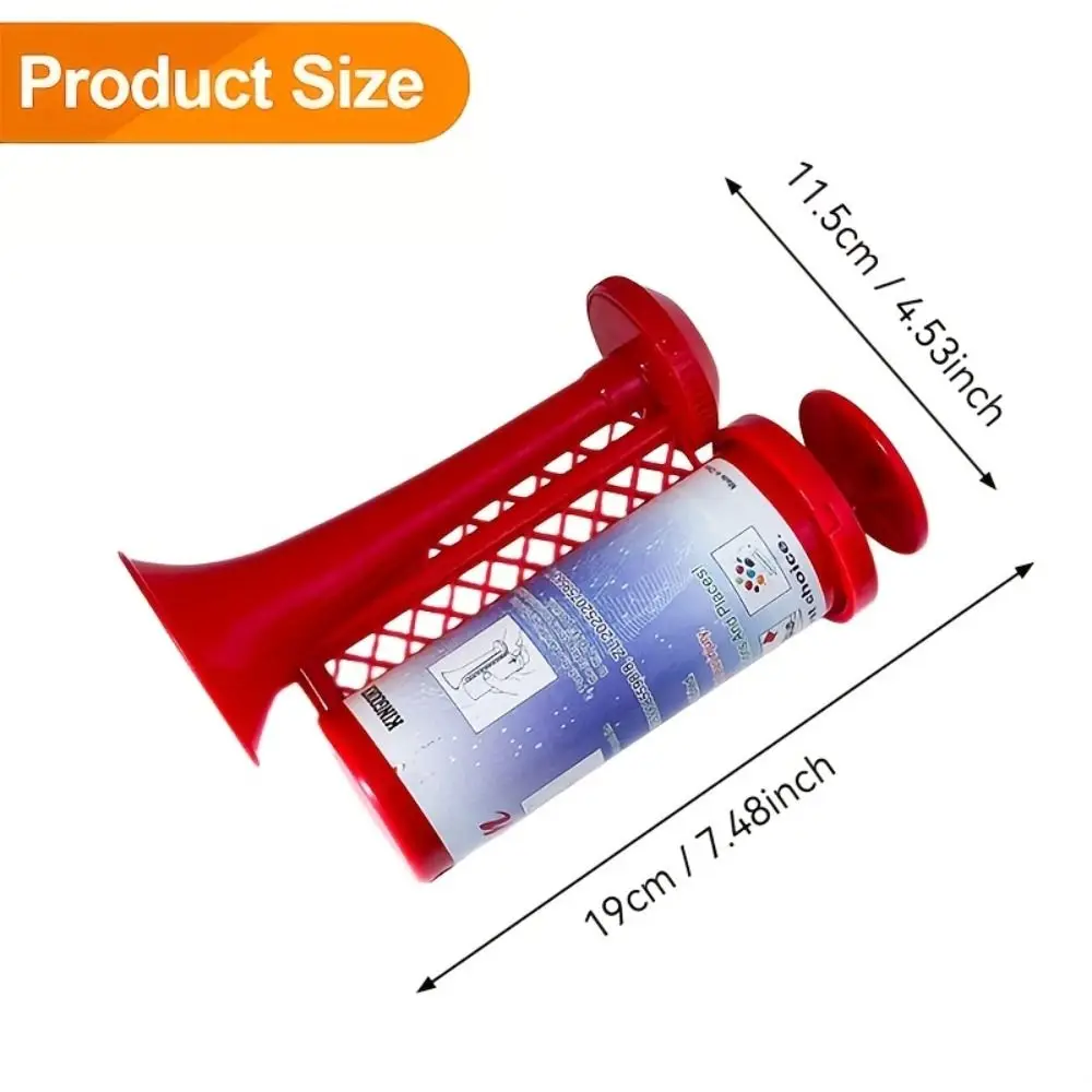Reusable Air Pump Horn 120dB Loud Removable Warning Air Horn Can Type Universal Design Portable Air Horn Boat Signal view 6
