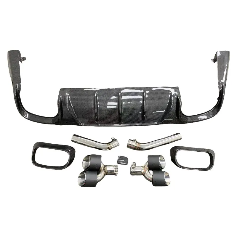 

Universal Benz GLC Coupe Rear Bumper with Exhaust for GLC Series Coupe W253