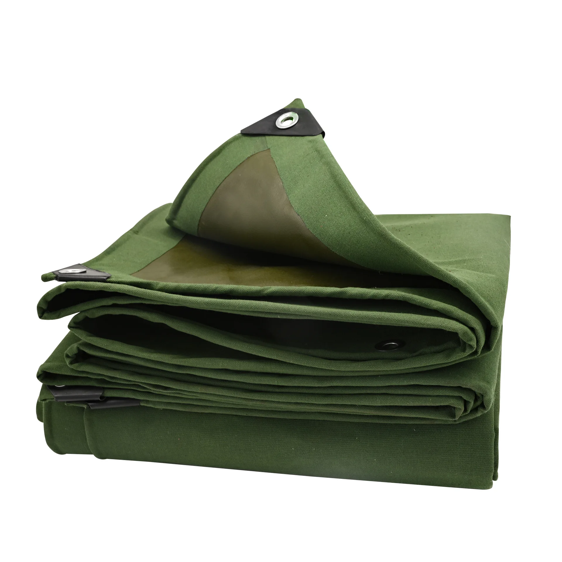 Thickened and durable rainproof oilcloth, thickened engineering tarpaulin, PVC single coated canvas, organic silicon tarpaulin