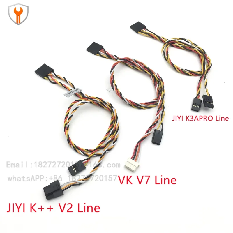 2 pcs For Skydroid T12 H12 H12 Professional Digital Cable Connection Remote Flight Control V9 K3A