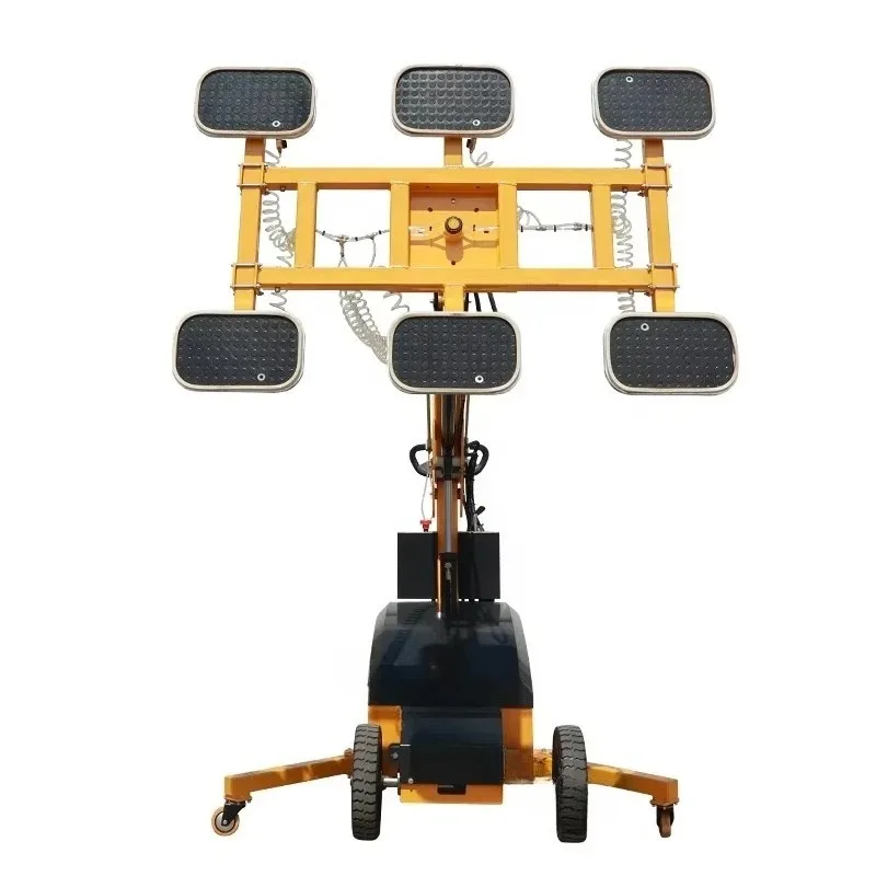 Glass Steel Marble Installation Vacuum Lifter  Electric Moving Lifting Robot Vacuum Glass Lifter for Sale