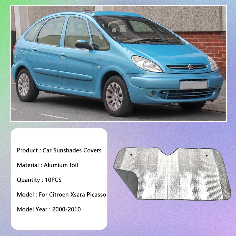 Window Visor For Citroen Xsara Picasso 2000~2010 Sunshades Cover Sun Windshields Protection Parasol Sunscreen Car Accessories