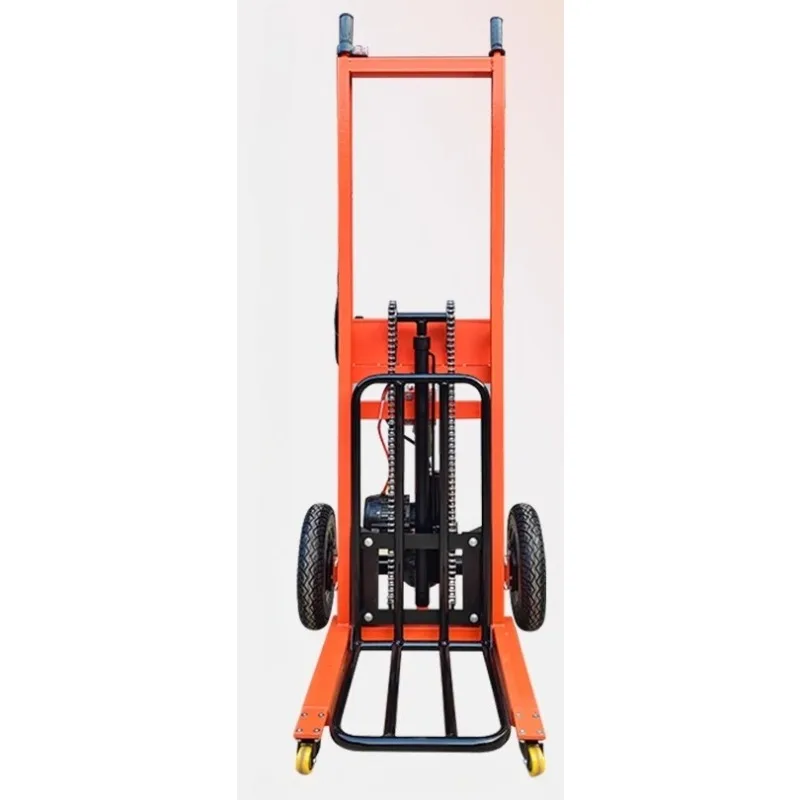 

All-electric Liftable Tiger Handcart Portable Mini Forklift Stacker Warehouse Logistics Handling Vehicle A Must Have
