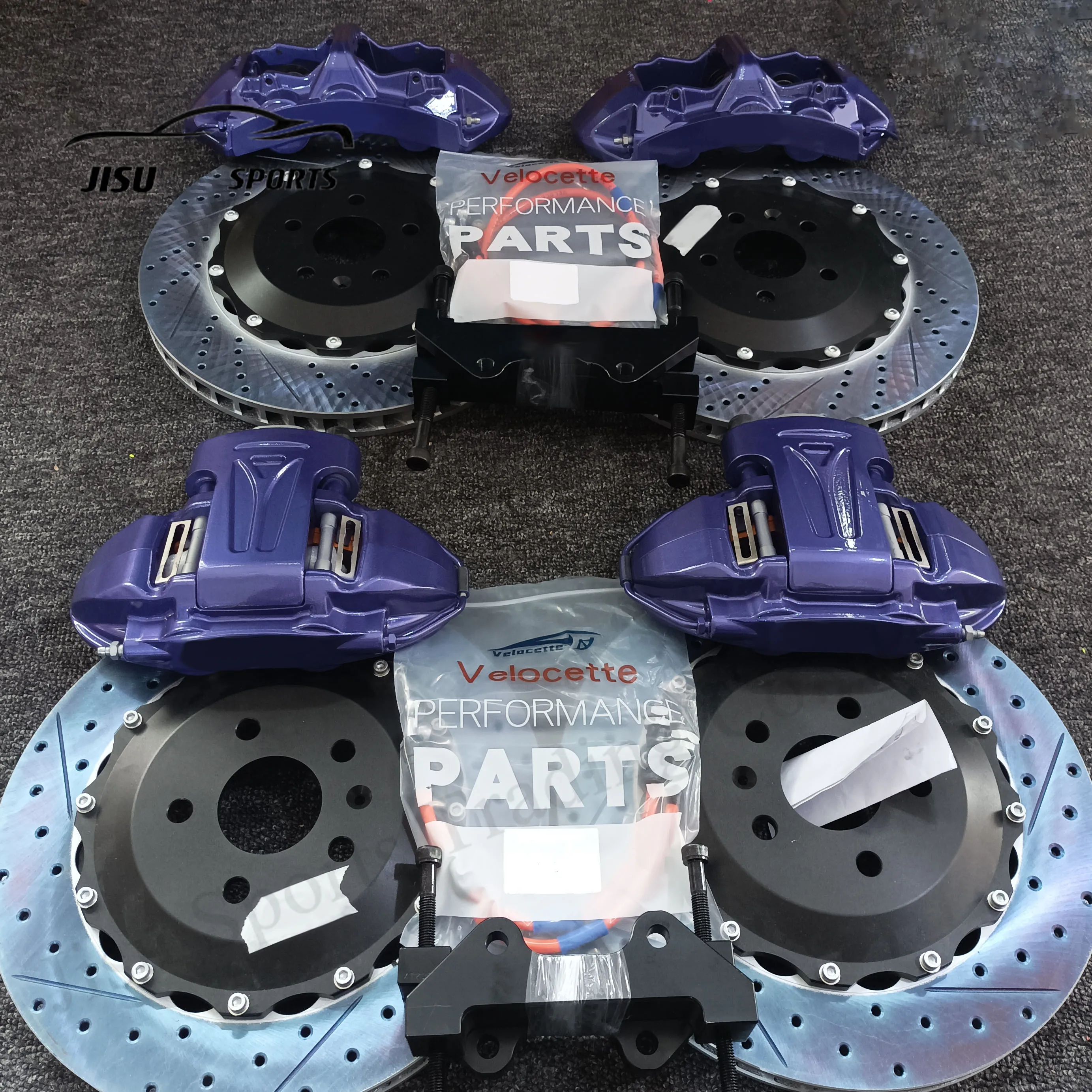 

Front 6 Pots And Rear 4 Pots Brake Caliper Kits Fit For LC300 LX600 Tiguan MK2 Chevrolet Audi A6 Rear Electronic Parking Brake