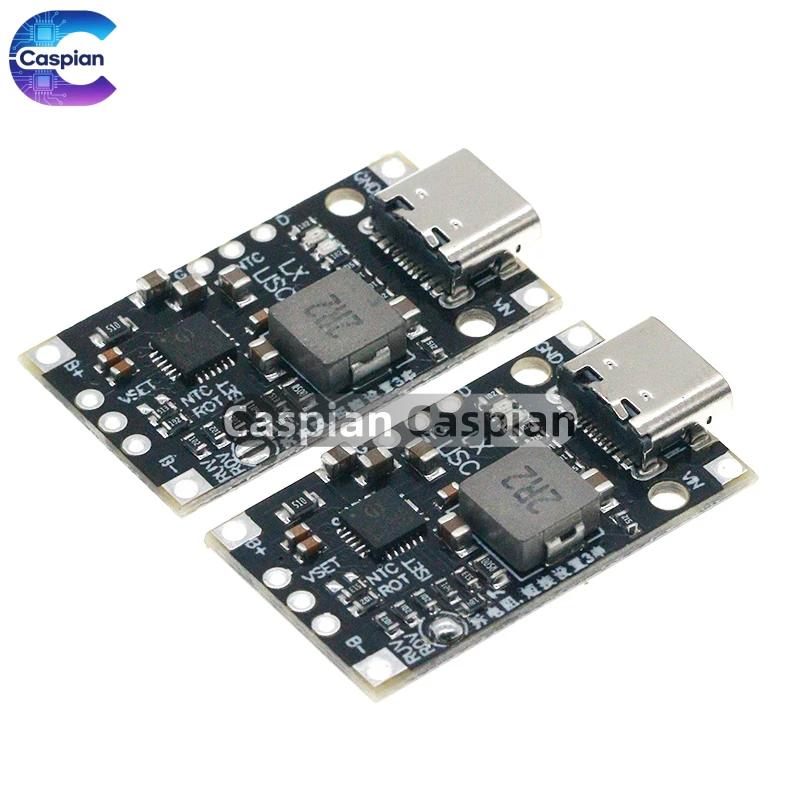 

Type-C USB 2-3S BMS 15W 8.4V 12.6V 1.5A Lithium Battery Charging Boost Module With Balanced Support Fast Charge With Indicator