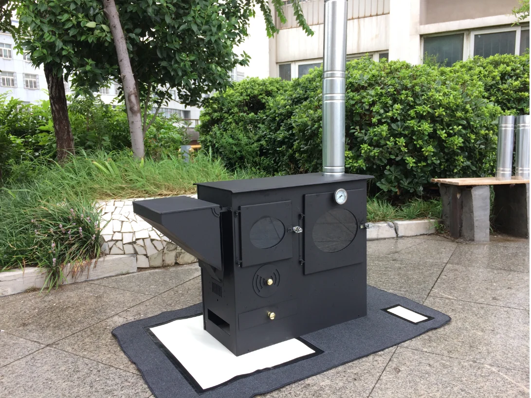 Factory Direct 2026 Competitive Price Wood Pellet Stove Garden Stove with Oven