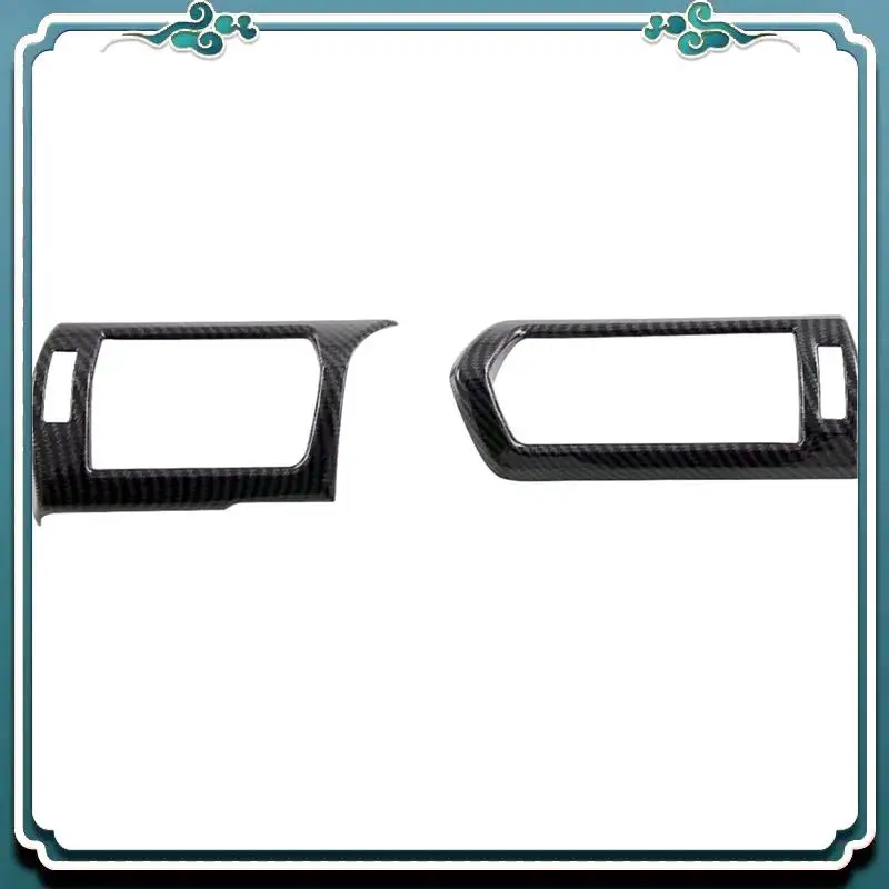 

ABTU-For Toyota Land Cruiser J300 LC300 2022 2023 Front Side Air Vent Outlet Cover Trim Decoration - ABS Carbon Fiber