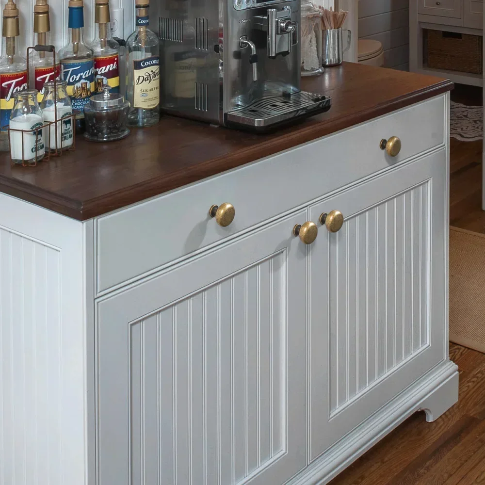 ตู้ทองเหลืองโบราณดึงฮาร์ดแวร์สําหรับห้องนอนทองเหลืองวินเทจมือจับลิ้นชักสําหรับตู้ครัวและลิ้นชักโต๊ะเครื่องแป้ง