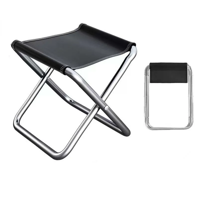 yesPortable Folding Chair Bench Fishing Stool Travel Camping Horse Stool Stools Train Subway Queuing Portable Stools Outdoor Too