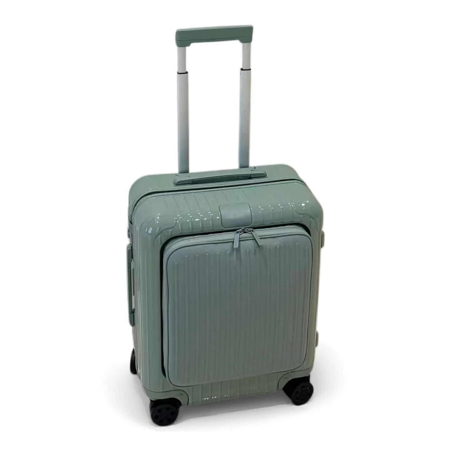 Suitcase Front opening Multifunctional suitcase 21-inch large-capacity trolley case Male password case