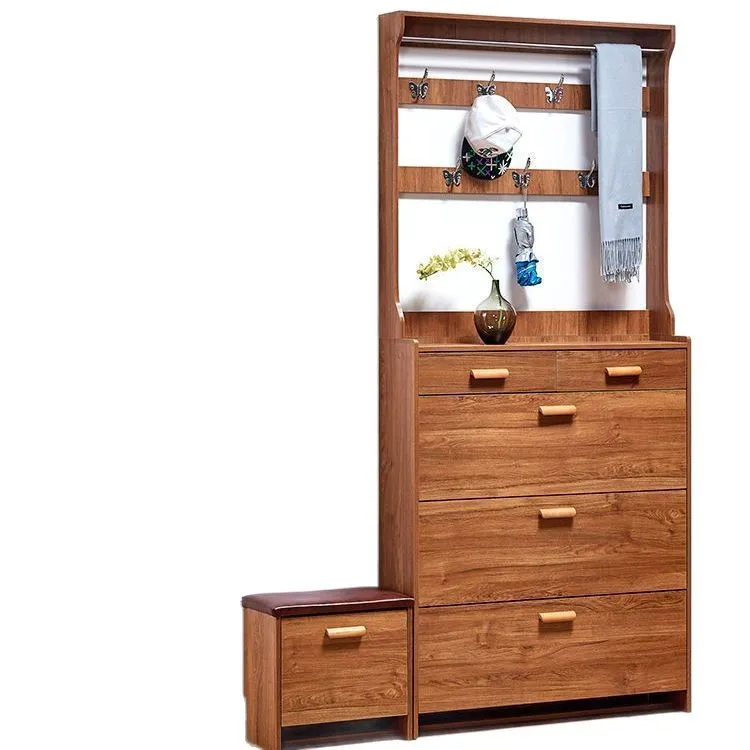 

Ultra-thin, tipping bucket shoe cabinet, household, door, hanger, simple, modern, entrance