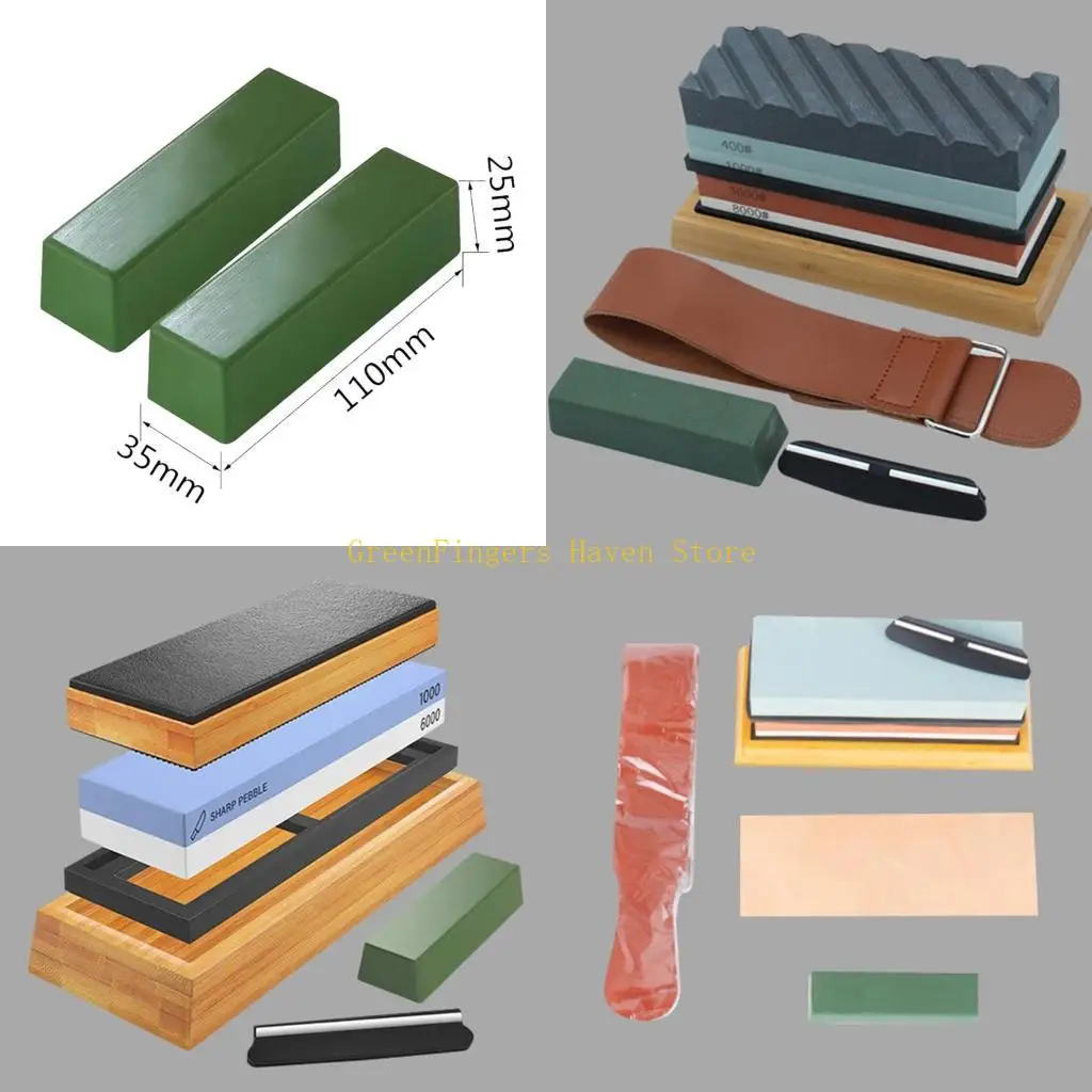 F68D Green Polishing Paste Fine Green Buffing Compound Metals Polishing Wax Paste