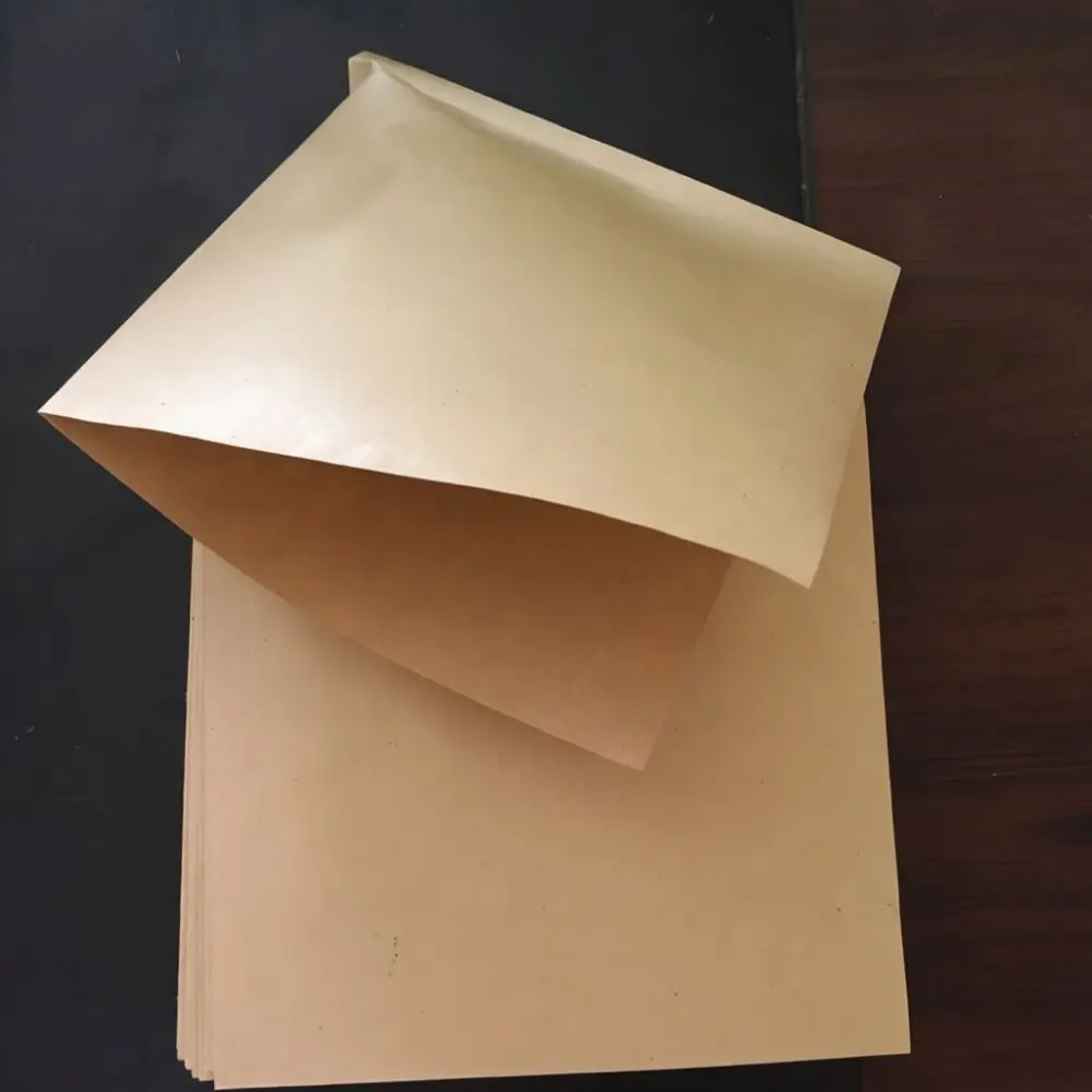 Greaseproof Food Pocket Triangle Kraft Paper Bag For Bakery Bun Pancake Bread Sandwich Snack Breakfast Delivery Pouch