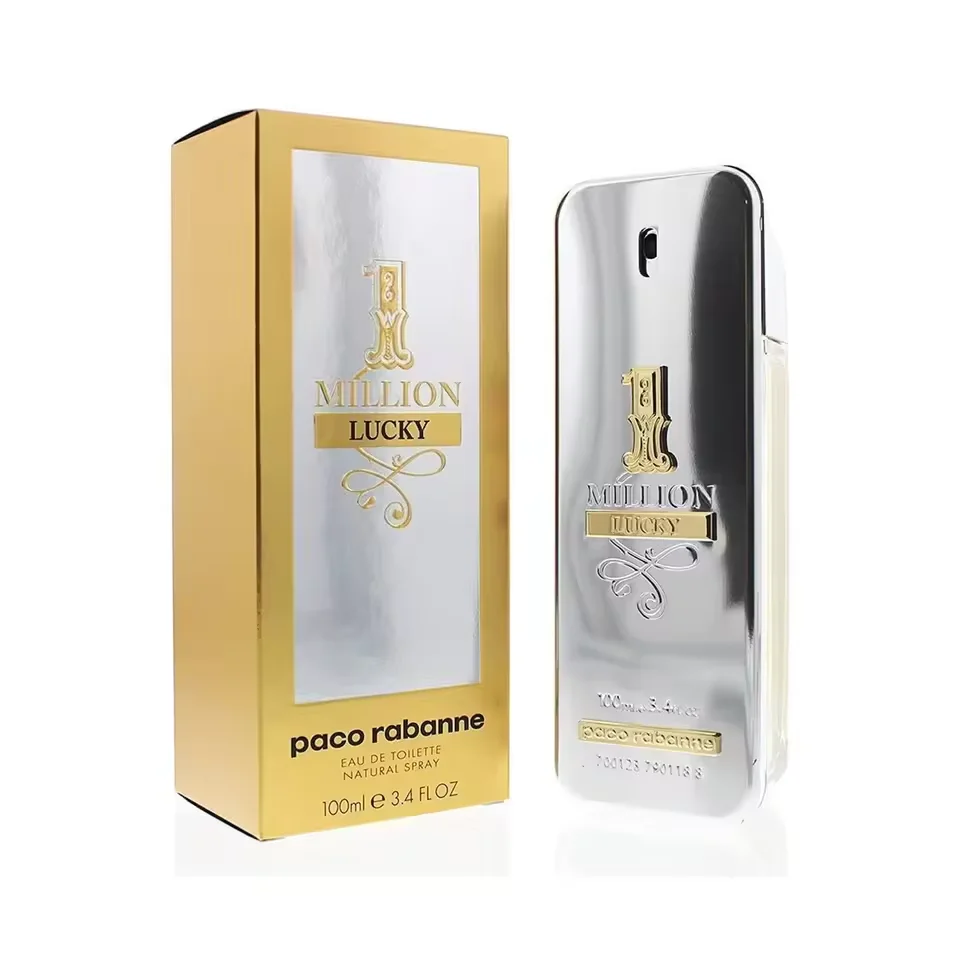 Paco Rabanne 1 Million Lucky Fragranza Maschile con Note Agrumate Vivaci e Calde, Lunga Durata, 100ml