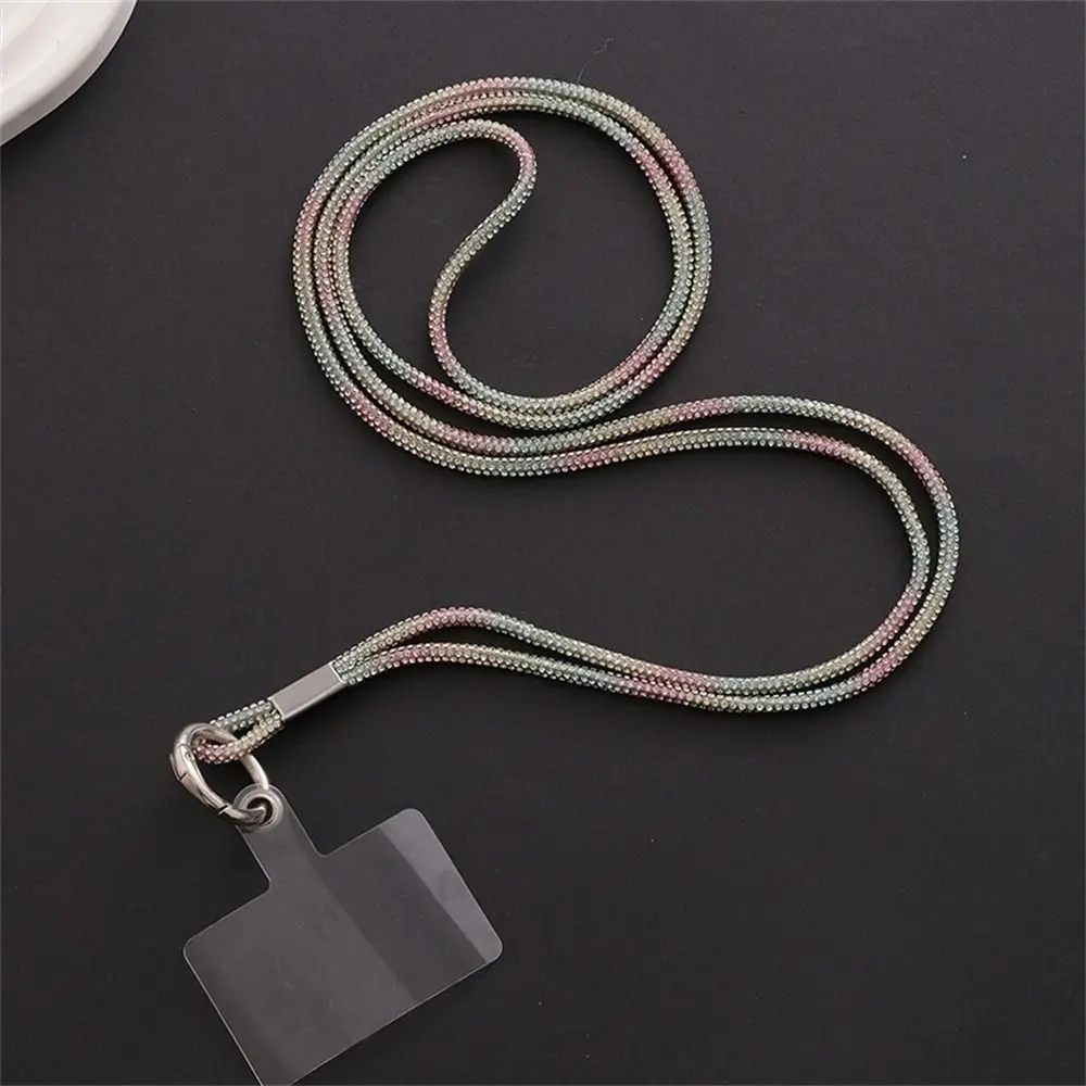 

Hanging Strap Diamond Bling Bling Anti-lost Lanyard Phone Wrist Straps Cellphone Hanging Rope Phone Lanyard Phone Neck Strap