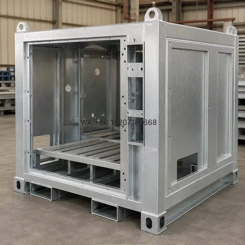 Wmwmnu Custom OEM Cover Structure Heavy Duty Steel Welded Fabrication for Rotating Part Safety