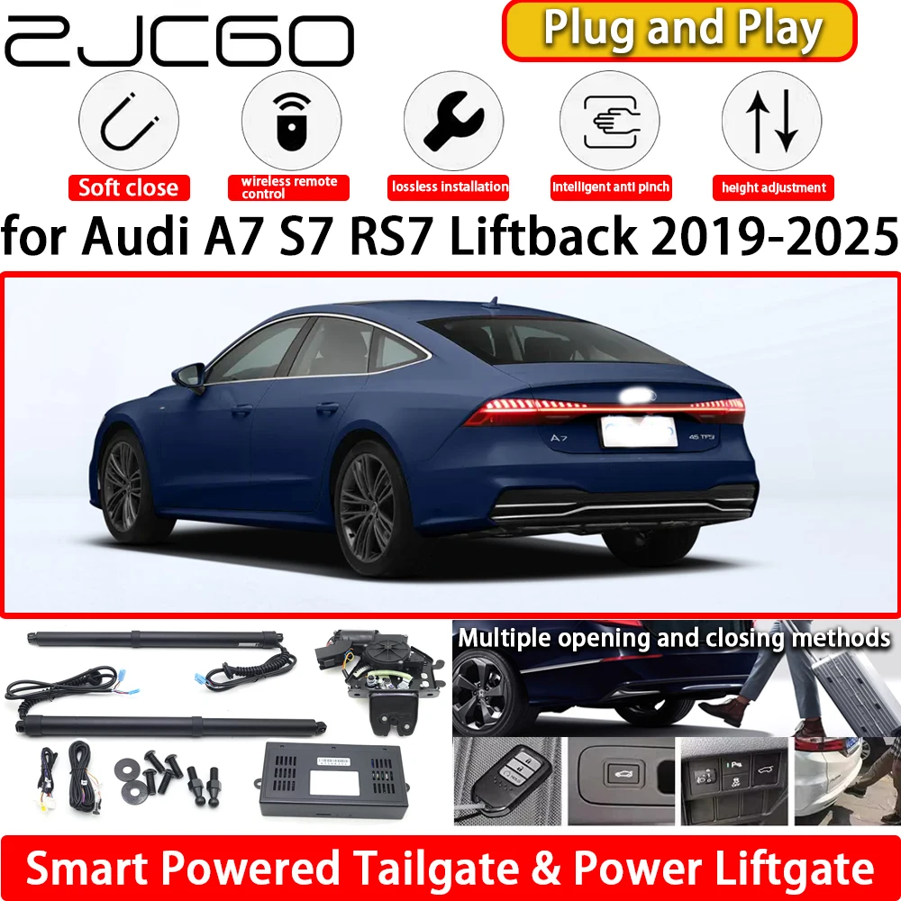 

for Audi A7 S7 RS7 Liftback 2019-2025 Automatic Electric Powered Tailgate Power Liftgate Tail Gate Lift Kit System Plug & Play
