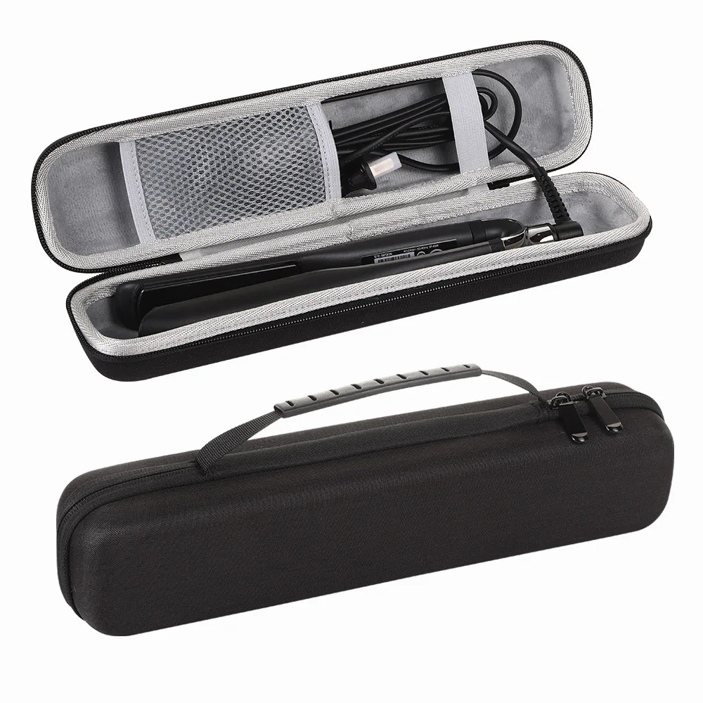 

Hot Hair Tools Organizer Bag Hard Shell Waterproof Anti-Fall Hair Straightener Storage Bag Eva Curling Iron Case For Travel Home