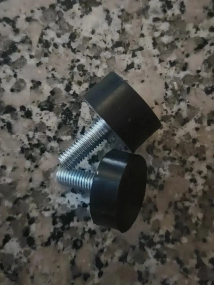 4/8 pièces M3 M4 M5 M6 M8 M10 Patins de moteur en caoutchouc de type VE, amortisseurs de vibrations, réduction du bruit, colonne de vis silencieuse