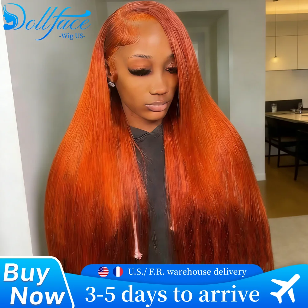 

Прямой парик из натуральных волос с имбирем 350 13X4 13X6 Hd, кружевной фронтальный парик, 32 дюйма, плотность 220%, бразильские предварительно выщипанные человеческие волосы для женщин