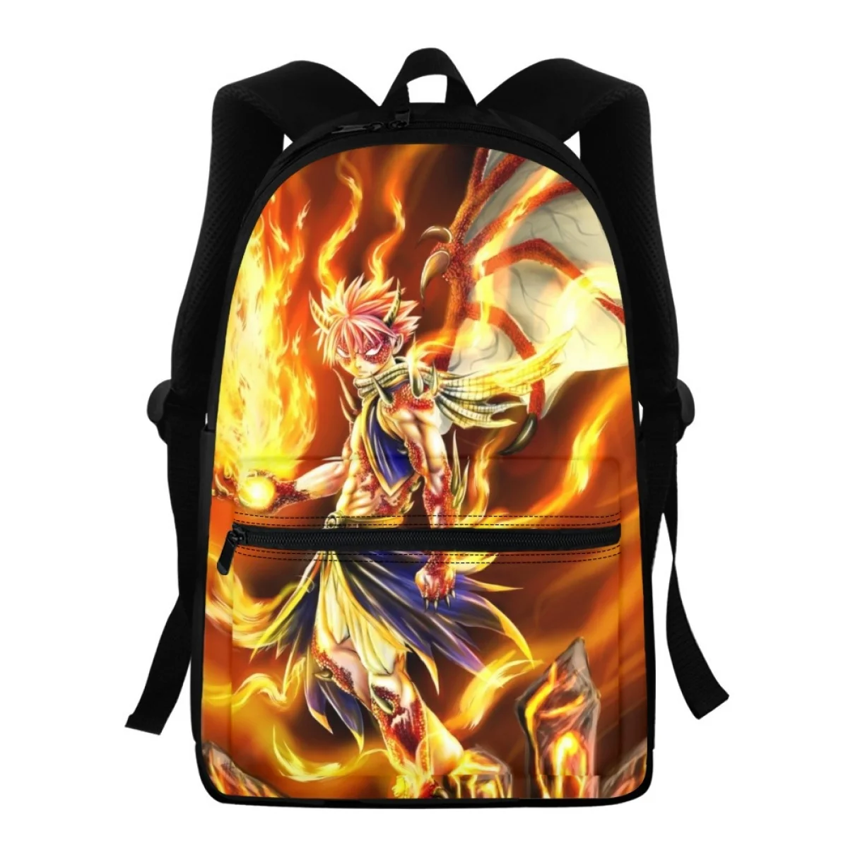 

FORUDESIGNS Schoolbag Demon Boy Fairy Tail Anime Printing Student School Bag Travel Backpacks Large Capacity New In Soft