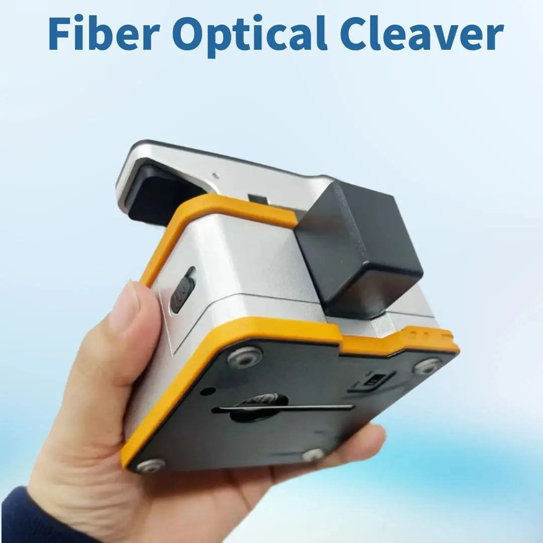 CLEAVER Q1S Fully Automatic Electric Fiber Optic Cleaver Rechargeable Optic Cable Cutter FTTH Optical Fiber Cleaver High Cutter