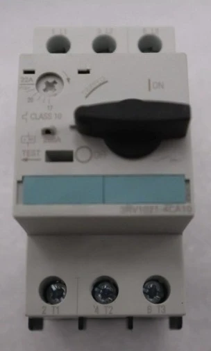 Brand New Original 3RV1021-4CA10 3RV1021 4CA10 Motor Protection Circuit Breaker 3-Pole 17-22A 690VAC Fast Delivery