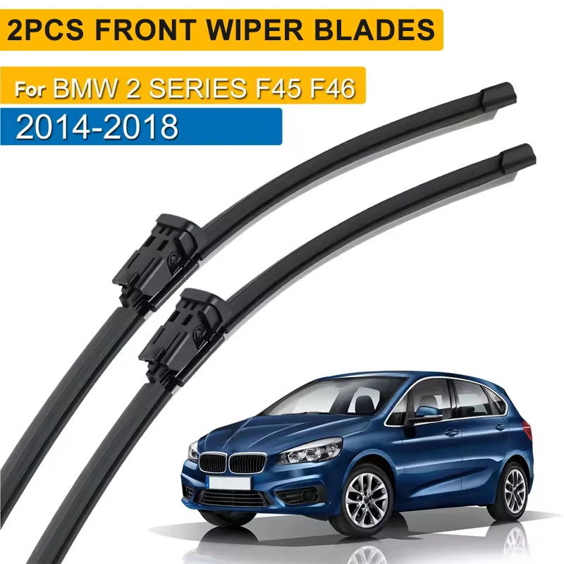 

Wiper LHD Front Wiper Blades For BMW 2 Series F45 F46 2014 - 2018 Windscreen Windshield Clean Window Rain Brush 26"+19"