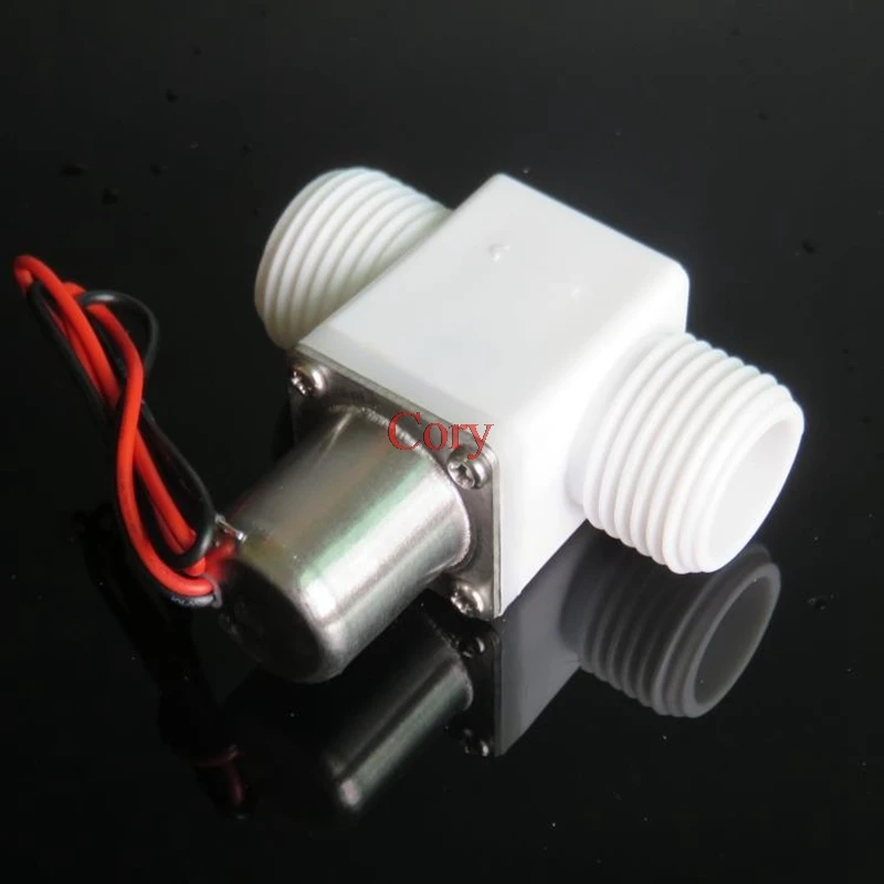 1PC Energy saving impulse electromagnetic valve G1/2 For bathroom urinal pulse solenoid valve Induction sanitary ware bistable